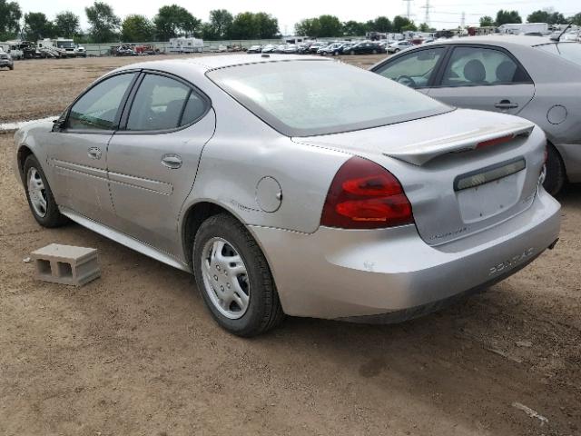 2G2WP552X81154507 - 2008 PONTIAC GRAND PRIX SILVER photo 3