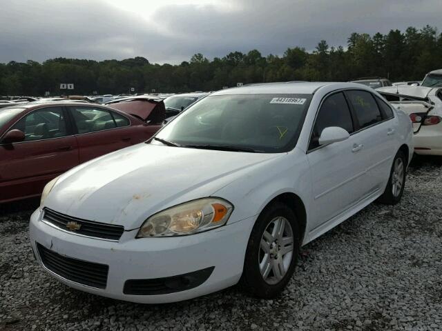 2G1WB5EK6A1230488 - 2010 CHEVROLET IMPALA LT Սպիտակ լուսանկար 2