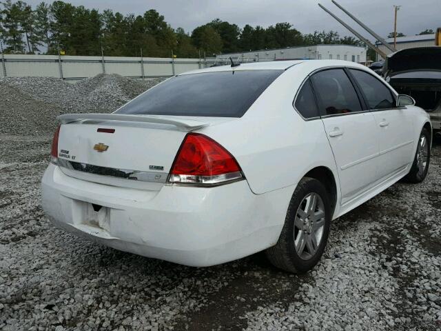 2G1WB5EK6A1230488 - 2010 CHEVROLET IMPALA LT Սպիտակ լուսանկար 4