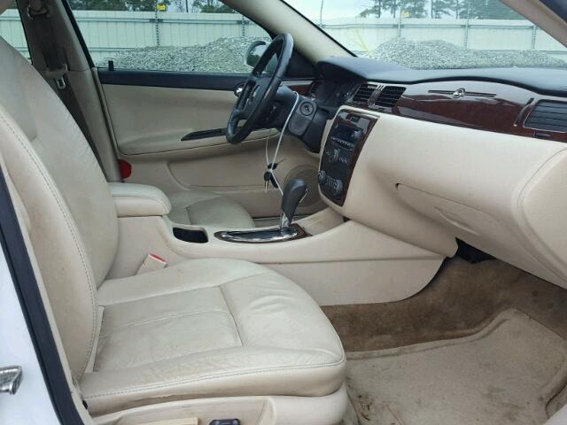 2G1WB5EK6A1230488 - 2010 CHEVROLET IMPALA LT Սպիտակ լուսանկար 5