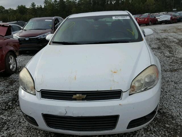 2G1WB5EK6A1230488 - 2010 CHEVROLET IMPALA LT WHITE photo 9