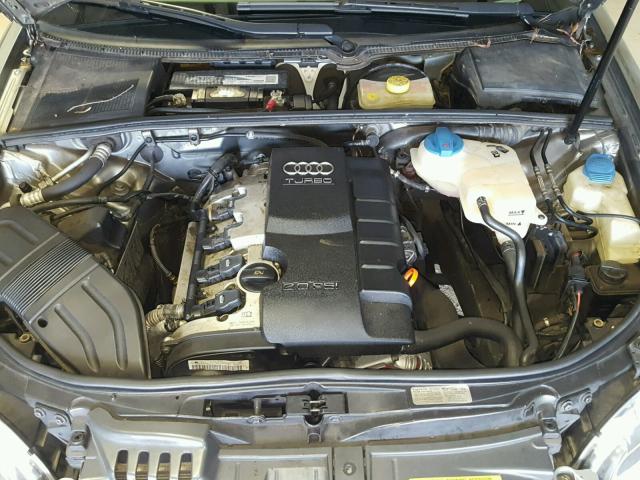 WAUAF68E15A460806 - 2005 AUDI A4 2.0T GRAY photo 7