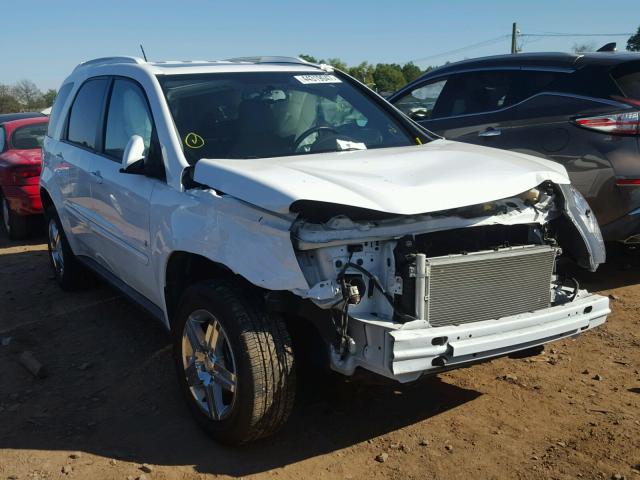 2CNDL33F396252593 - 2009 CHEVROLET EQUINOX WHITE photo 1