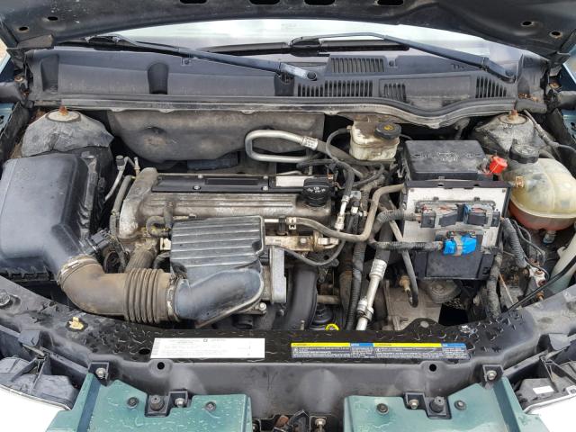 1G8AJ55F86Z153865 - 2006 SATURN ION LEVEL GREEN photo 7