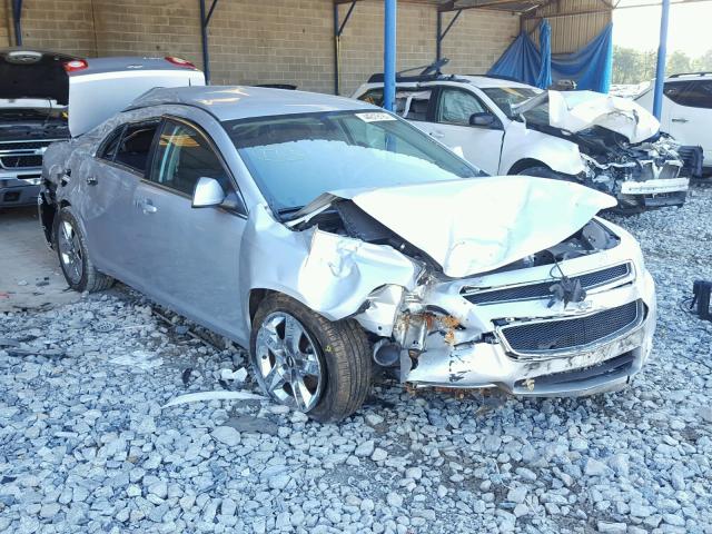 1G1ZC5EB1AF152818 - 2010 CHEVROLET MALIBU ვერცხლისფერი ფოტო 1