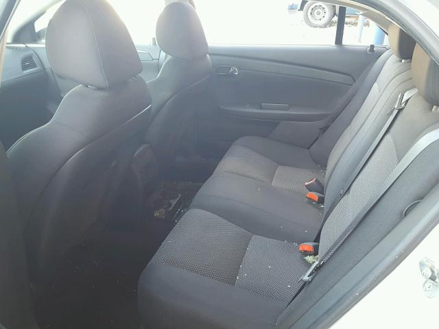 1G1ZC5EB1AF152818 - 2010 CHEVROLET MALIBU ვერცხლისფერი ფოტო 6