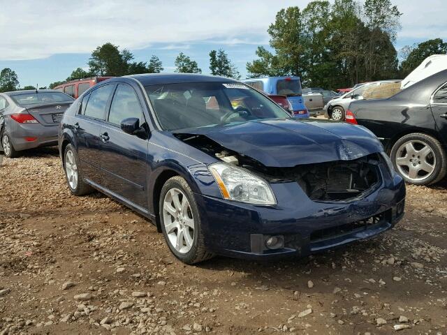 1N4BA41E88C803405 - 2008 NISSAN MAXIMA SE BLUE photo 1