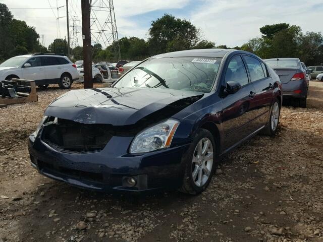 1N4BA41E88C803405 - 2008 NISSAN MAXIMA SE BLUE photo 2