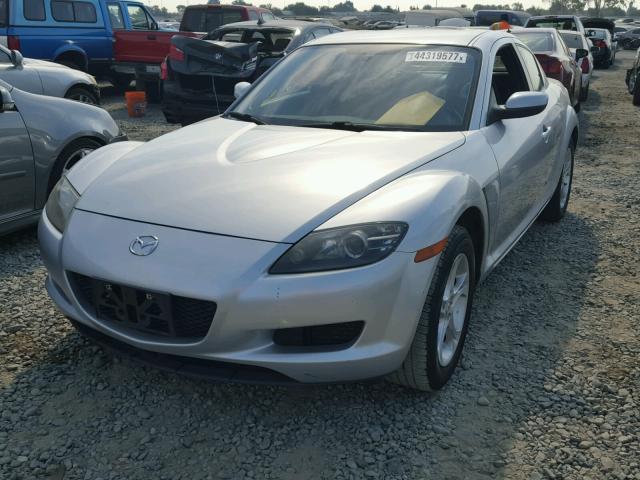 JM1FE173070208374 - 2007 MAZDA RX8 SILVER photo 2