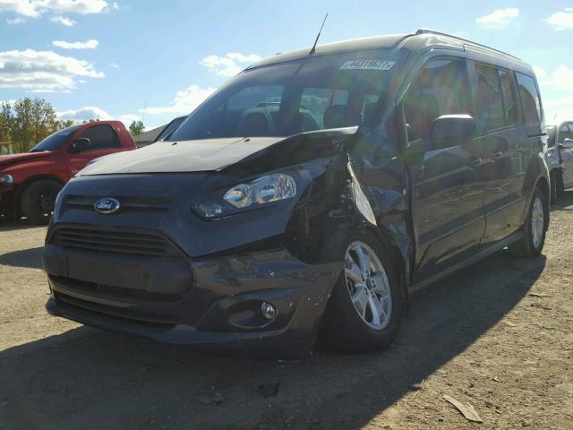 NM0GS9F70E1171251 - 2014 FORD TRANSIT CO CHARCOAL photo 2