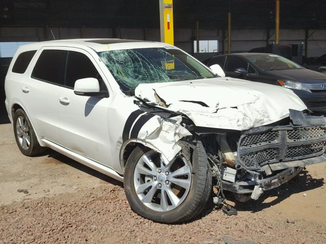 1D4SD6GT6BC685822 - 2011 DODGE DURANGO R/ WHITE photo 1