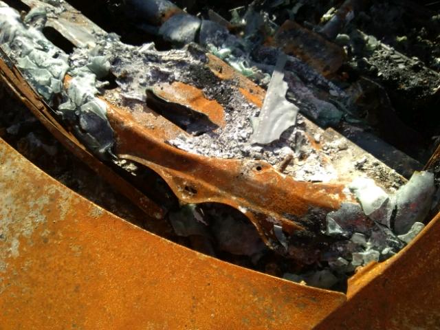 1HGCM56485A110452 - 2005 HONDA ACCORD LX BURN photo 10