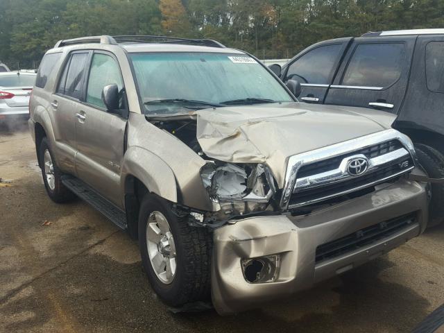 JTEBT14R168030211 - 2006 TOYOTA 4RUNNER GOLD photo 1