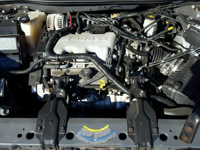 2G1WF52E649238499 - 2004 CHEVROLET IMPALA GRAY photo 7