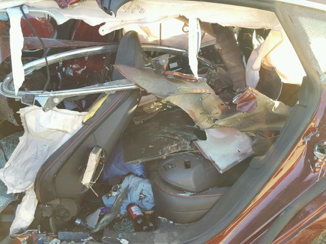 5YJSA1DP0CFS01048 - 2012 TESLA MODEL S BURGUNDY photo 6