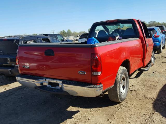 1FTRF17233NA62695 - 2003 FORD F150 RED photo 4