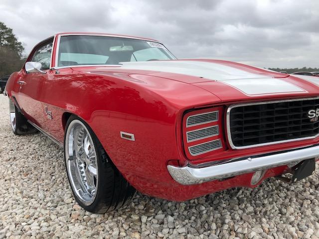 124379N687758 - 1969 CHEVROLET CAMARO SS RED photo 4