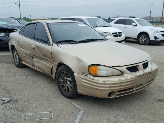 1G2NF52E81M650106 - 2001 PONTIAC GRAND AM S Qızıl foto 1