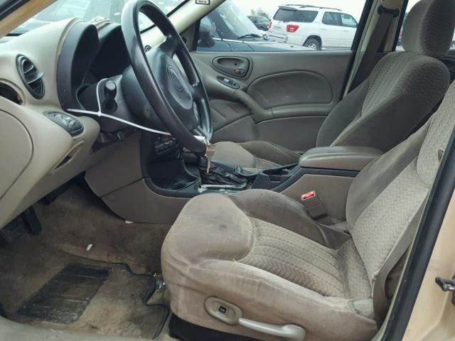 1G2NF52E81M650106 - 2001 PONTIAC GRAND AM S Qızıl foto 5