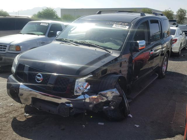 5N1AA08A26N721071 - 2006 NISSAN ARMADA SE BLACK photo 2