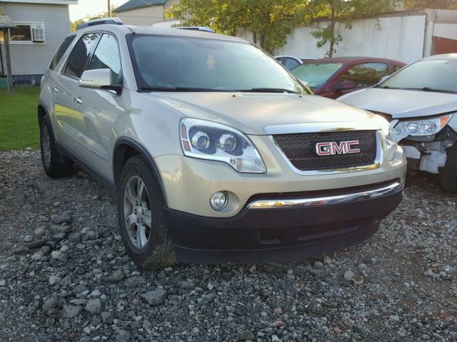 1GKEV337X8J197612 - 2008 GMC ACADIA SLT ოქროსფერი ფოტო 1