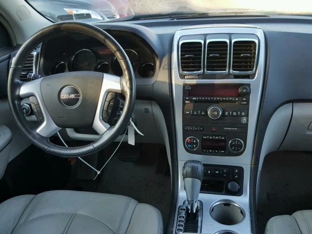 1GKEV337X8J197612 - 2008 GMC ACADIA SLT ოქროსფერი ფოტო 9