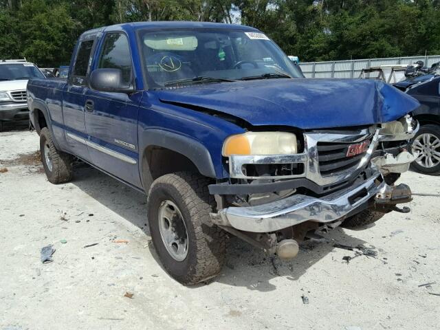 1GTHC29U64E241310 - 2004 GMC SIERRA C25 BLUE photo 1