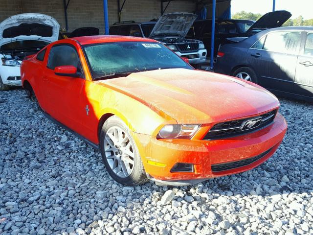 1ZVBP8AM9C5228541 - 2012 FORD MUSTANG RED photo 1