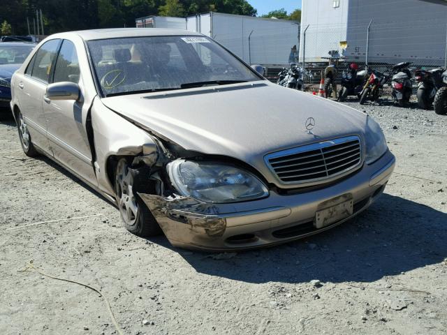 WDBNG70J11A196060 - 2001 MERCEDES-BENZ S 430 GOLD photo 1