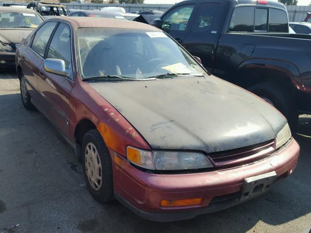 1HGCD5534RA061555 - 1994 HONDA ACCORD LX RED photo 1