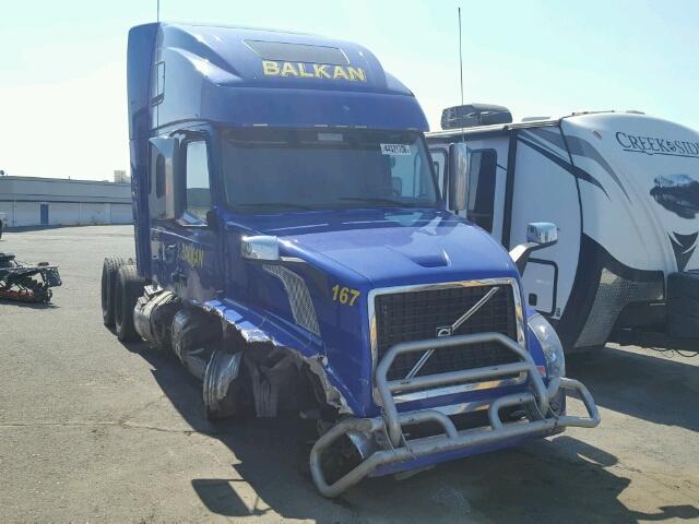 4V4NC9EH0GN945290 - 2016 VOLVO VN VNL BLUE photo 1