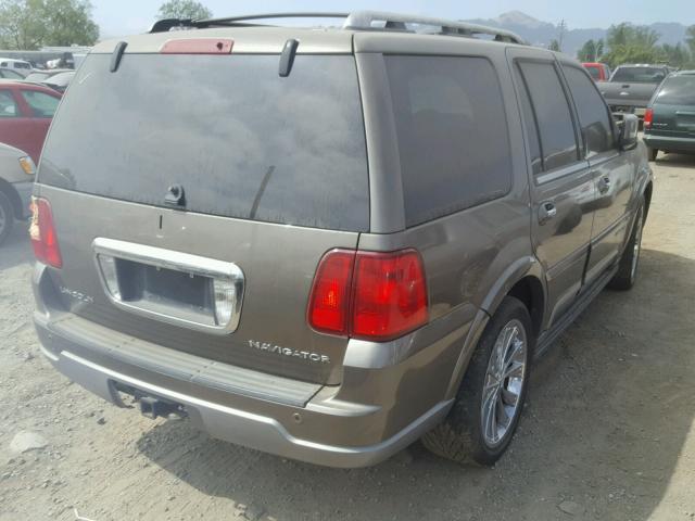 5LMFU28R43LJ14026 - 2003 LINCOLN NAVIGATOR Brązowy zdjęcie 4