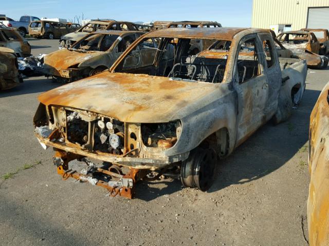 5TETX22N17Z360871 - 2007 TOYOTA TACOMA ACC BURN photo 2