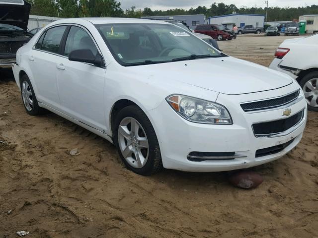 1G1ZG57B59F163771 - 2009 CHEVROLET MALIBU WHITE photo 1