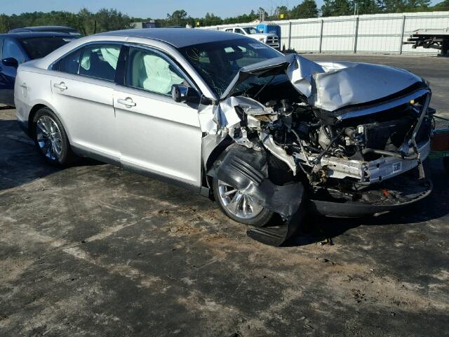 1FAHP2FW7BG111201 - 2011 FORD TAURUS LIM SILVER photo 1