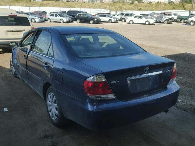 4T1BE32K26U165152 - 2006 TOYOTA CAMRY LE BLUE photo 3