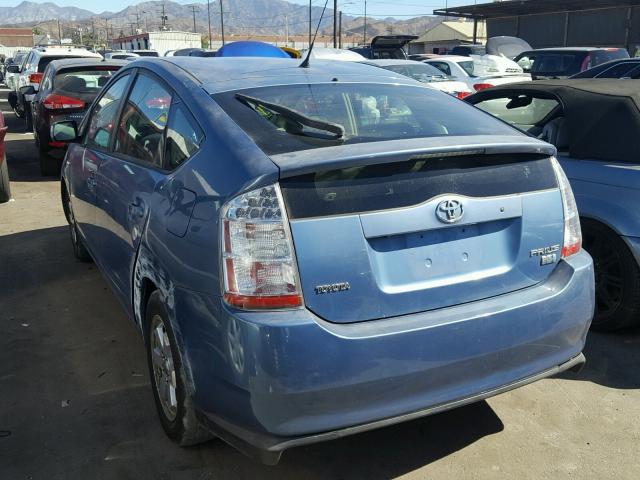 JTDKB20U263140432 - 2006 TOYOTA PRIUS BLUE photo 3