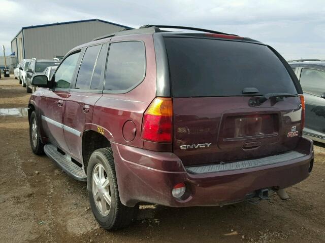 1GKDS13S872217118 - 2007 GMC ENVOY BURGUNDY photo 3