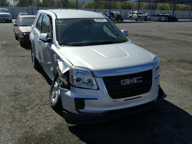 2GKALMEK9H6312340 - 2017 GMC TERRAIN SL SILVER photo 1