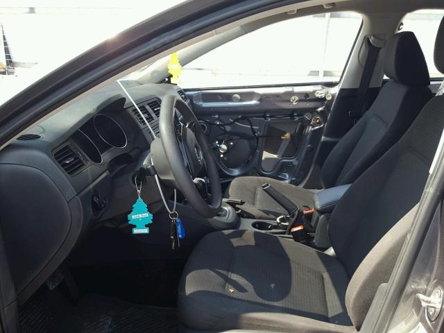 3VW2K7AJ0FM406608 - 2015 VOLKSWAGEN JETTA BASE GRAY photo 5