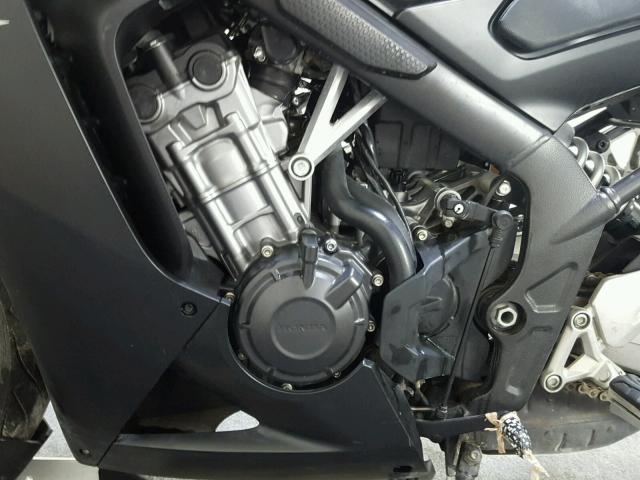 MLHRC7409F5100396 - 2015 HONDA CBR650 F BLACK photo 12