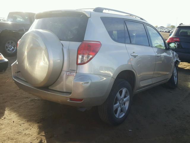 JTMBK31V076018021 - 2007 TOYOTA RAV4 GOLD photo 4