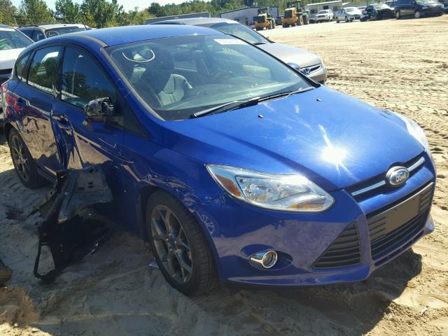 1FADP3K26DL300309 - 2013 FORD FOCUS SE BLUE photo 1