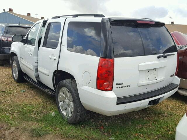 1GKFC13028J162774 - 2008 GMC YUKON WHITE photo 3