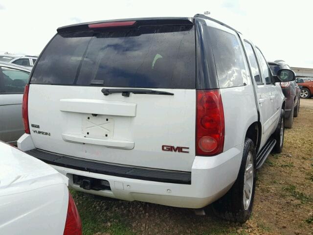 1GKFC13028J162774 - 2008 GMC YUKON WHITE photo 4