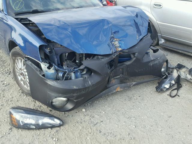 2G2WS542341355935 - 2004 PONTIAC GRAND PRIX Синій фото 9