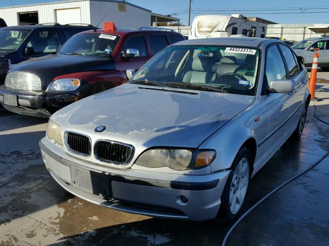 WBAEV334X2KL66253 - 2002 BMW 325 BLUE photo 2