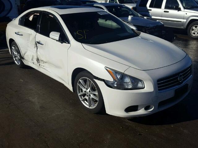 1N4AA5AP9BC804086 - 2011 NISSAN MAXIMA S WHITE photo 1