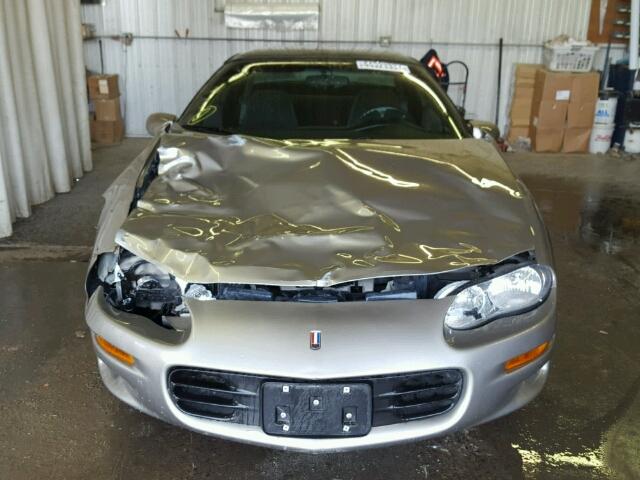 2G1FP22K2Y2111393 - 2000 CHEVROLET CAMARO TAN photo 9