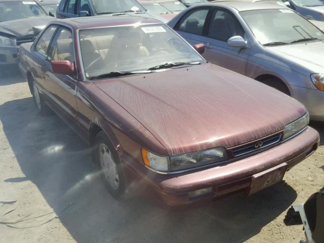 JNKHF14C6LT005734 - 1990 INFINITI M30 RED photo 1